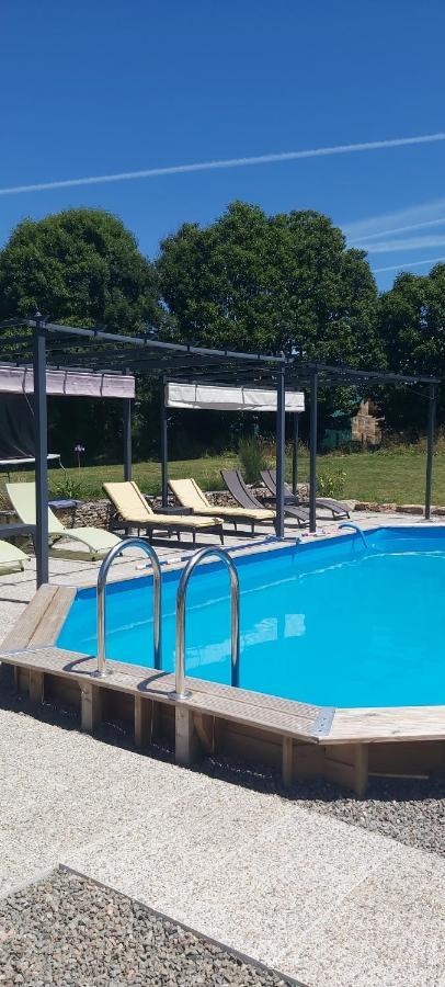 Sharecroppers Cottage With Swimming Pool Pagéas 外观 照片